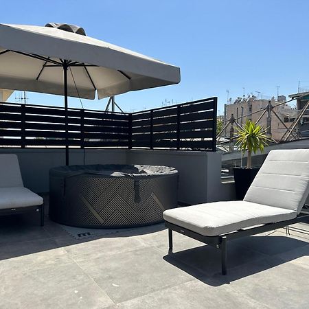 T&T Luxury Apartments - Rooftop Jacuzzi 아테네 외부 사진