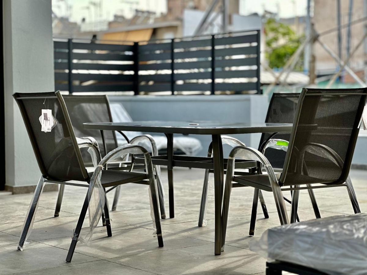 T&T Luxury Apartments - Rooftop Jacuzzi 아테네 외부 사진